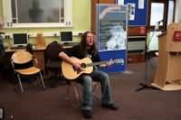 Dave McHugh in der Cork City Libraries