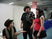 Steven, Lucy und Alfredo