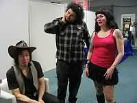 Steven, Lucy und Alfredo