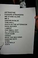 Setlist