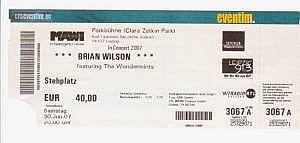 Brian Wilson Ticket