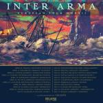 Inter Arma European Tour MMXVII-Plakat