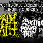 Napalm Death Tour 2017 Banner