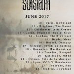 solstafir Juni 2017 Tour Plakat