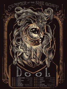 Dool - Summer Of The She Goat Tour 2017 Plakat