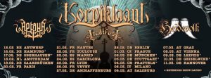 Korpiklaani Arkona Heidevolk Trollfest Tour 2018