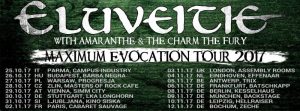 Eluveitie + Amaranthe Maximum Evocation Tour 2017