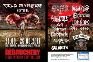 Field Invasion Festival 2017 mit Line-up