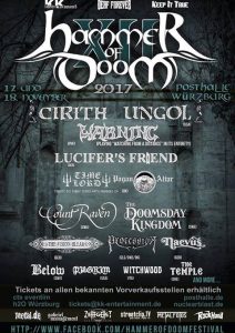Hammer of Doom 2017 Stand Ende September