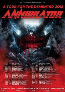 Annihilator - A Tour For The Demented 2018