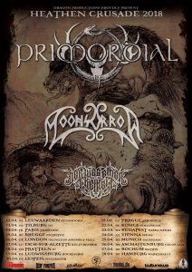 Heathen Crusade 2018 mit Primordial, Moonsorrow, Der Weg Einer Freiheit