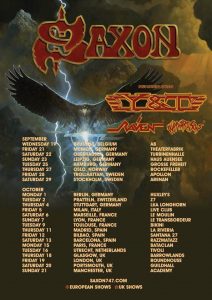 Saxon Thunderbolt Tour Teil 2 - 2018