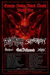 Europe Under Black Death Metal Fire Tour 2019: Suffocation und Belphegor Co-Headliner