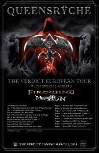 Queensrÿche - The Verdict Tour 2019