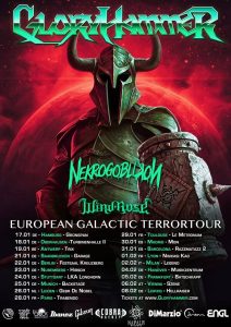 Gloryhammer - European Galactic Terrortour 2020