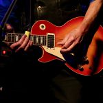 flammendes Slide-Solo