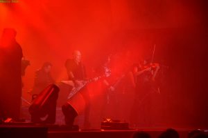 Die Band mit Geigerin