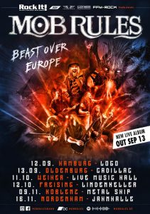 Mob Rules - Beast Over Europe Tour 2019