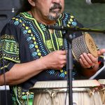 viele Percussion-Instrumente