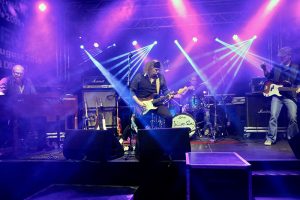 Julian Sas Band beim blues Rhede Open Air