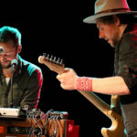 Gitarre-Tasten-Action