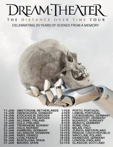 Dream Theater A Distance Over Time Tour 2020