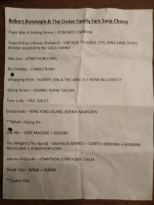 Setlist Robert Randolph and The Cruise Family Jam beim Keeping The Blues Alive At Sea Mediterranean 2019
