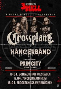 3 Nights In Hell 2020 - Crossplane, Hängerbänd, Pain City