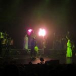 Mystisches Szenario auf der Bühne