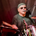 Gray Kaylor beats the drum