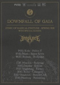 Downfall Of Gaia Tour 2020
