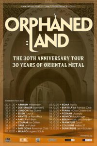 Orphaned Land 30th Anniversary Tour 2020