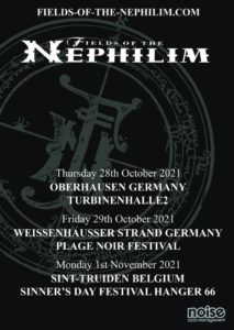 Fields of The Nephilim Tour 2021