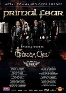 Metal Commando Over Europe 2021 - Primal Fear - Freedom Call
