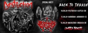 Back To Thrash - Destruction - Burning Witches - September 2020