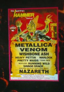 Metal Hammer-Festival – Rückblick, 14.09.1985, Loreley
