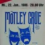 Mötley Crüe & Running Wild – Rückblick, 22.02.1986, Stadthalle Offenbach