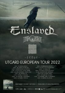 Enslaved - Utgard European Tour 2022
