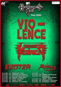 Headbangers Ball Tour 2021: Vio-Lence, Voivod, Exciter, Artillery