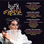 Björk – "Orkestral Global Live Stream" Konzerte im Oktober und November 2021