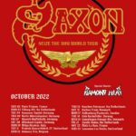 Saxon - "Seize The Day World Tour" 2022, Support Diamond Head