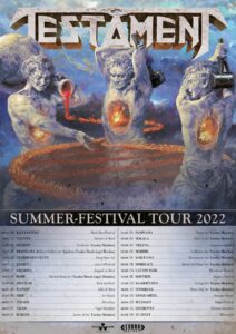 Testament Summer-Festival Tour 2022