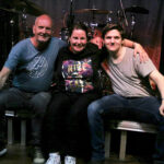 Das Kamerateam beim Dan Patlansky-Gig v.l.n.r: Ino Groos, Meta van Doorn, Timo van Elst