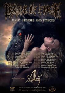 Cradle Of Filth - Dark Horses And Forces Tour 2022