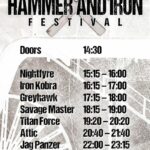 Hammer And Iron Festival II - Return Of The Tyrant - 21.01.2023