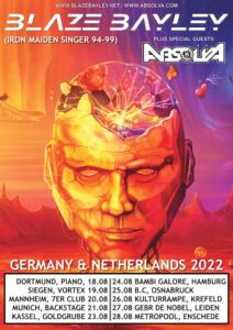 Blaze Bayley Tour Germany & Netherlands 2022