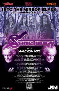 Sanctuary - 30th Anniversary Into The Mirror Black - Tour 2023