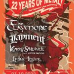 The Claymore feiern Geburtstag / 22 Jahre Heavy Metal am 1.10.2022 in Herne