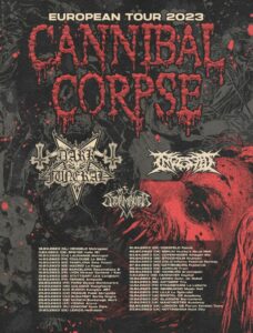 Cannibal Corpse - European Tour 2023