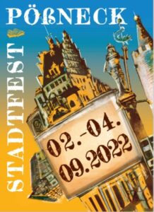 Flyer Stadtfest Pößneck